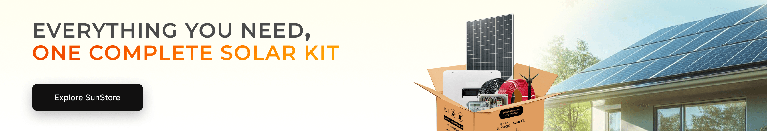 Aerem SunStore Solar Kit